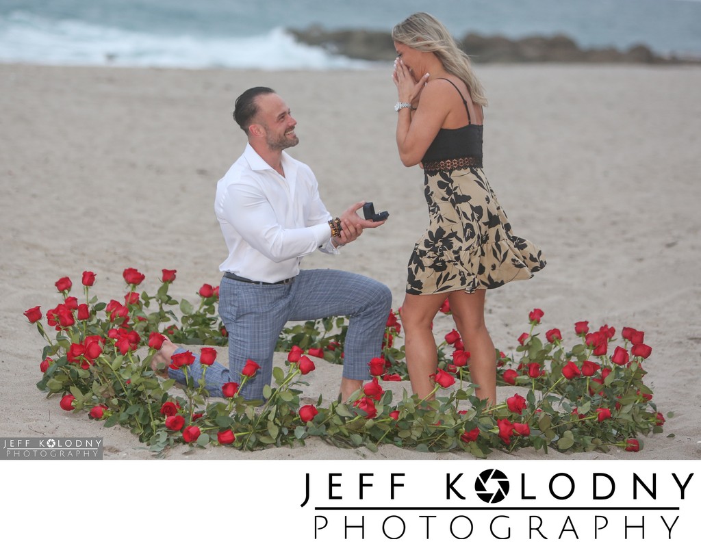 Seaside Serenade: Marriage Proposal on the Beach