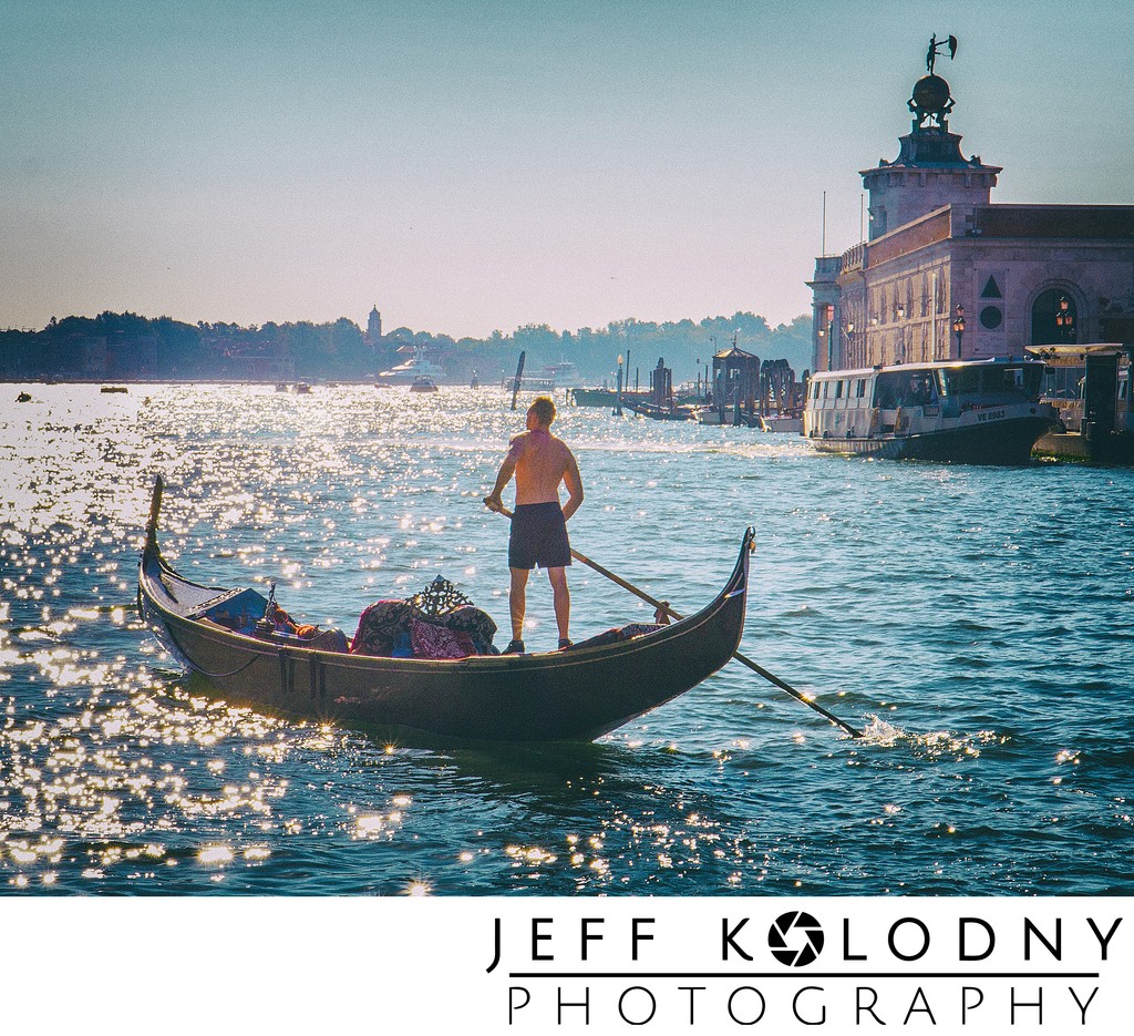 Golden Light Over Venice