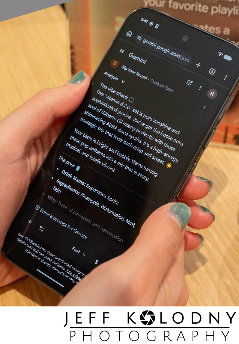 Google Gemini Mixes Drinks at Florida's Google Store
