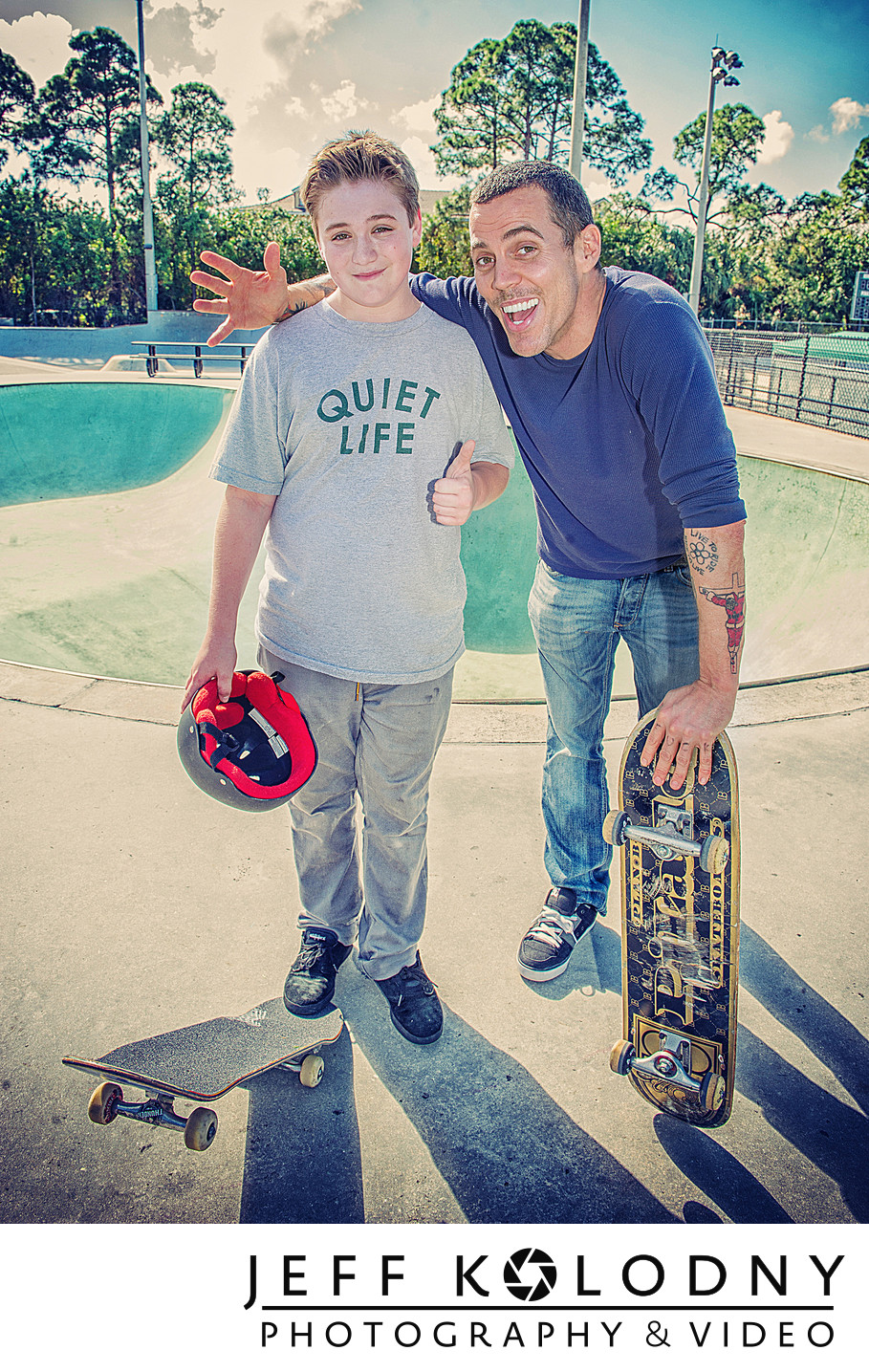 Steve O having pre bar mitzvah fun