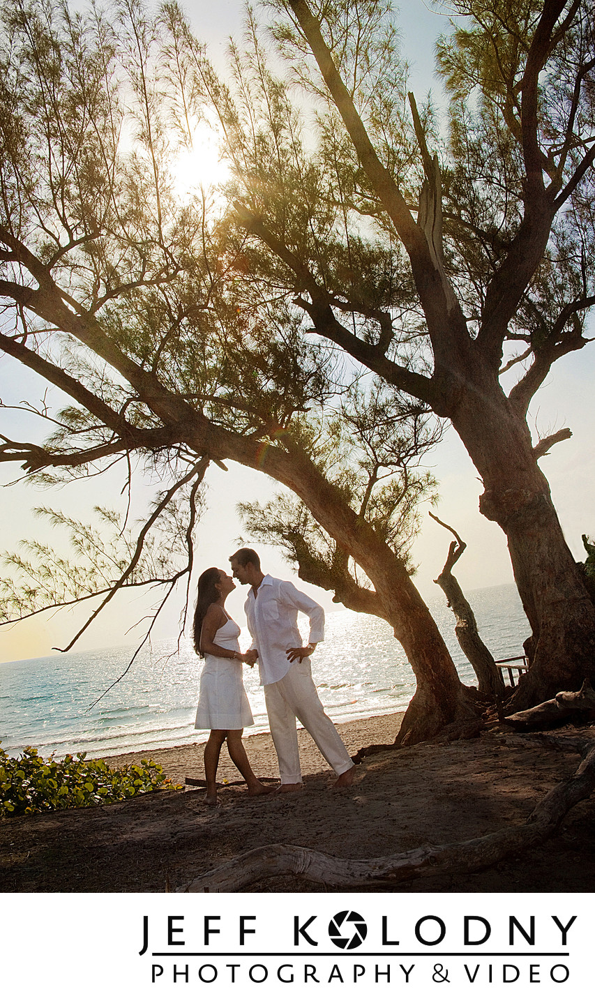 Delray Beach engagement session. 