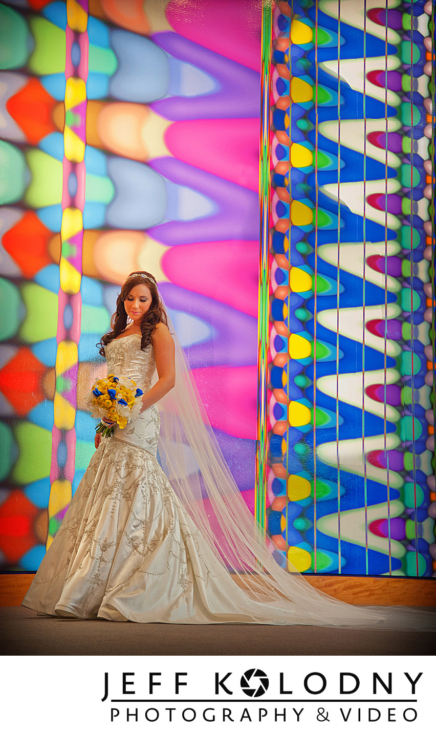 Bride at the Norton Museum