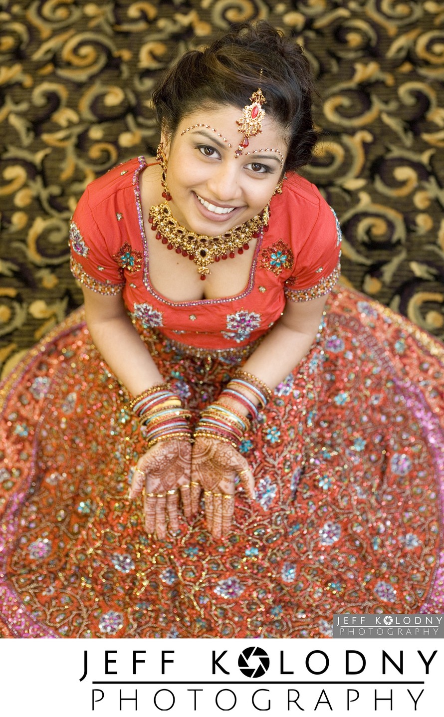 Indian bridal portrait