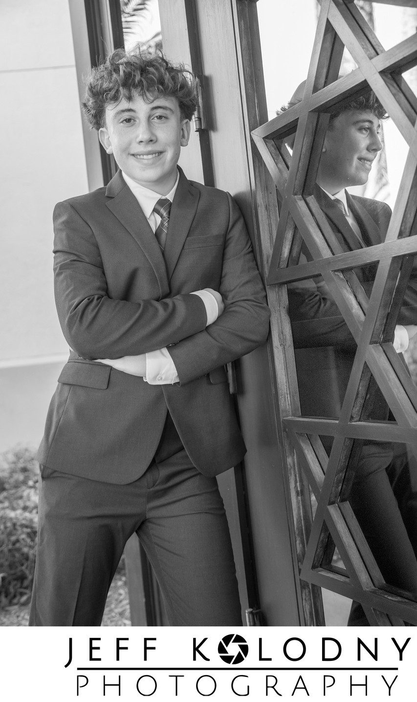 Creative Bar Mitzvah Portraits in South Florida