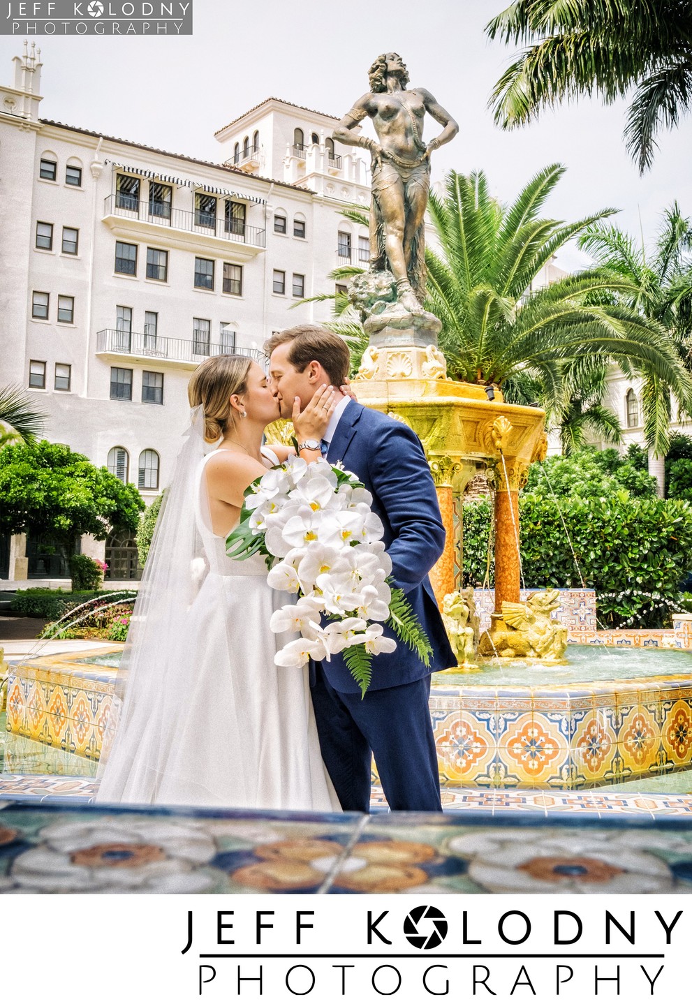 Florida Wedding elegance at The Boca Raton Hotel