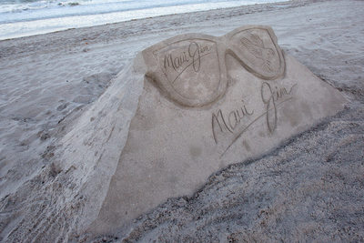 A Maui Jim corporate beach party.