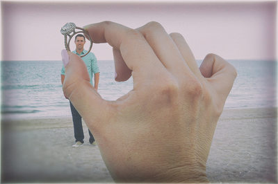 Creative Engagement photography in South Florida. 