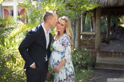 Bonnet house maternity photo session.