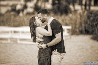 A Boca Raton Beach Proposal in the Perfect Moment