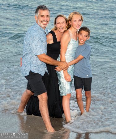 Family Fun on the beach.