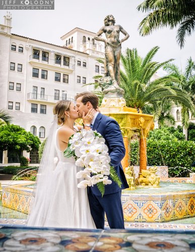 Florida Wedding elegance at The Boca Raton Hotel