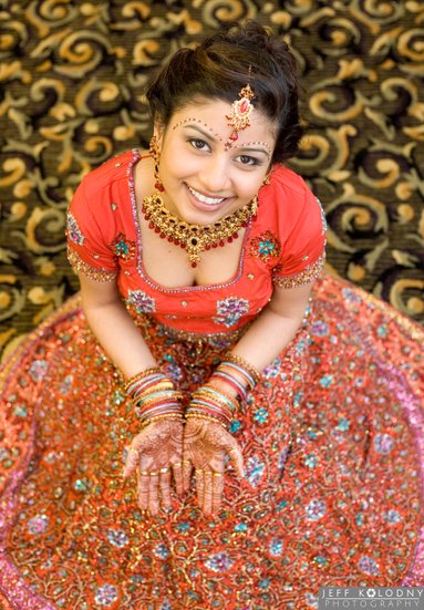 Indian bridal portrait