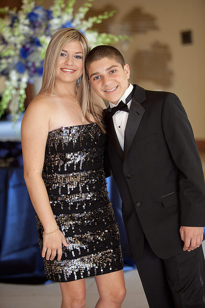 Brother and Sister Family Mitzvah Portrait