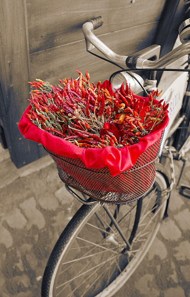 Hot Peppers in Italy