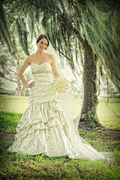 Boca Raton Country Club Bridal Portrait