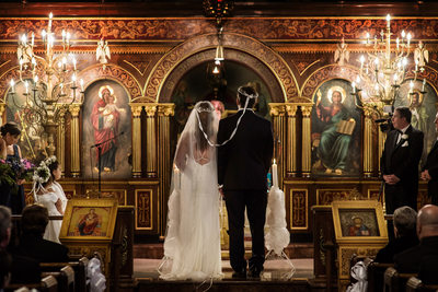 St. George Greek Orthodox wedding, Phila. 