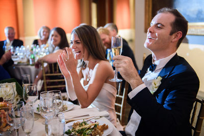 PAFA wedding reception toast, Constellation Culinary. 