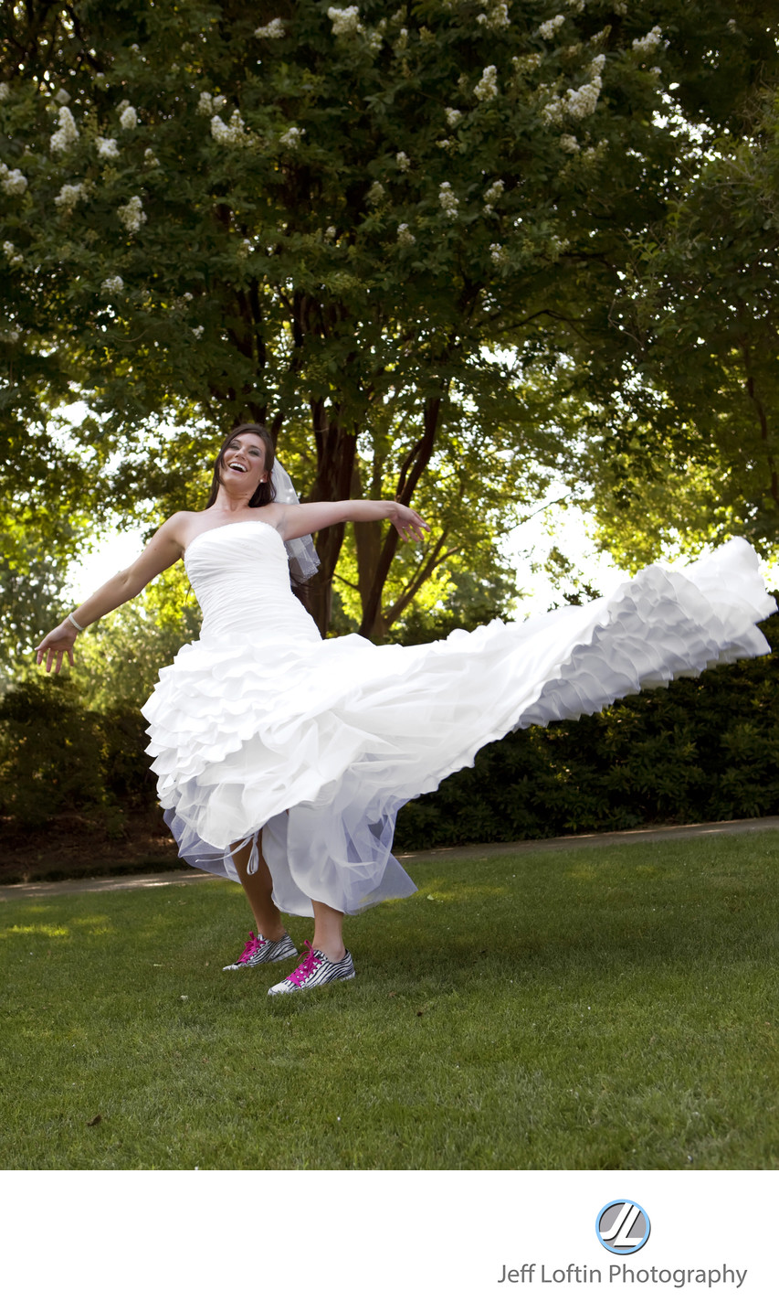 Dallas Arboretum bridal photographer