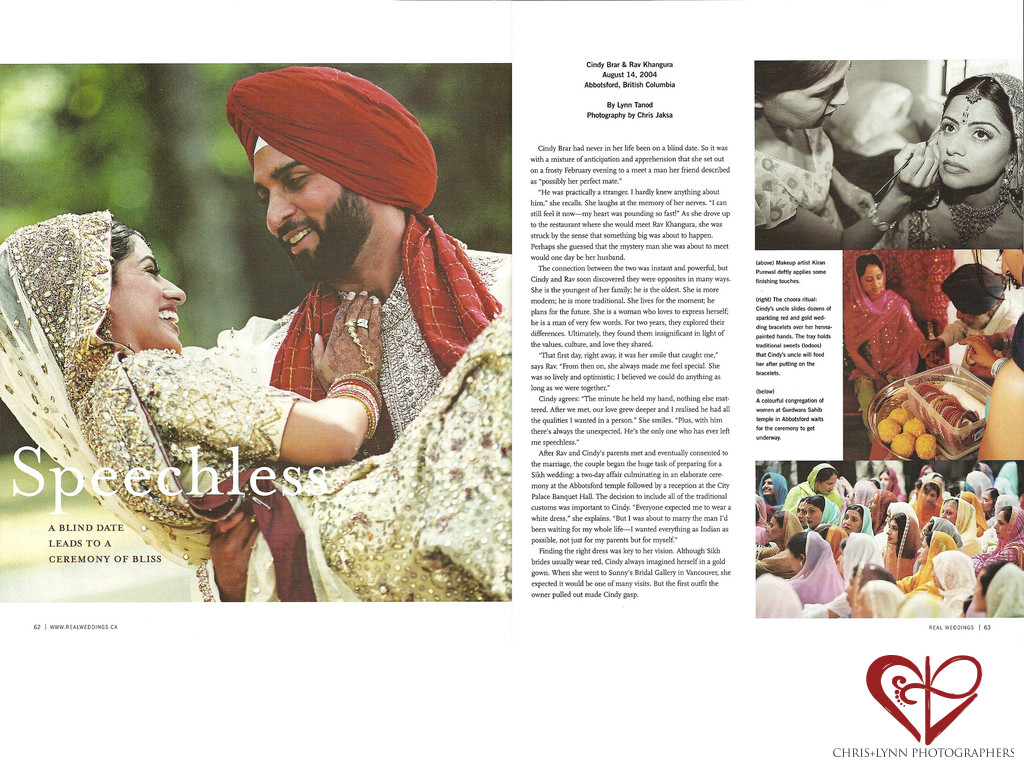 REAL WEDDINGS - SIKH WEDDING FEATURE