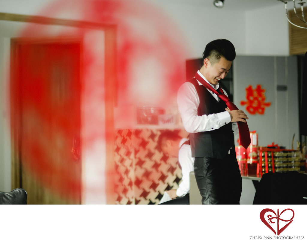 China Destination Wedding, X'ian groomsmen