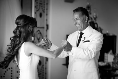 One and Only Palmilla Wedding, Father and Bride Moment