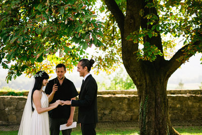 Dvorec Zemono Vineyard Wedding Ceremony Pictures