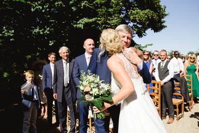 Chateau de St Loup Wedding Photos, ceremony moment