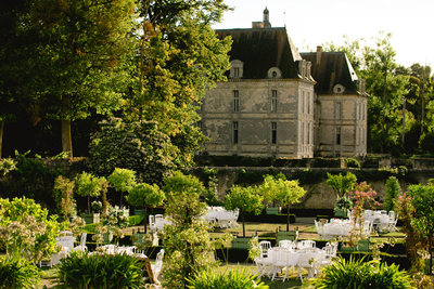 Chateau de Saint Loup Wedding Reception Pictures 1