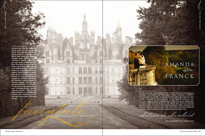 WEDLUXE - FRENCH CHATEAU WEDDING 1