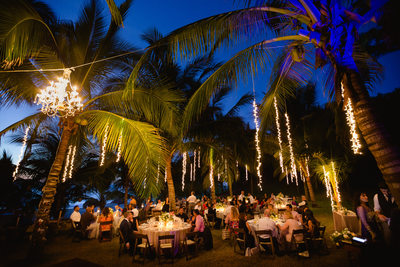 Teitiare Estate Sayulita Mexico Wedding reception