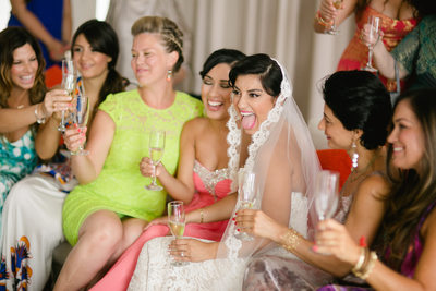 Persian Wedding at Hotel El Ganzo, Bridesmaids photos