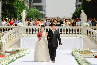 China Destination Wedding in Xian, Ceremony