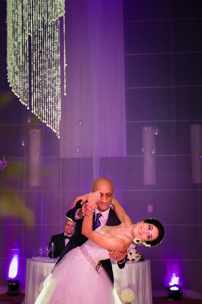 Father of the Bride Dances with Daughter,Le Blanc Hotel
