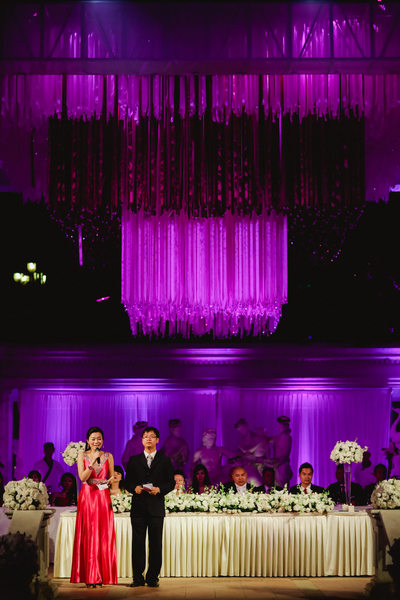 X'ian Wedding, Reception Picture, Speeches