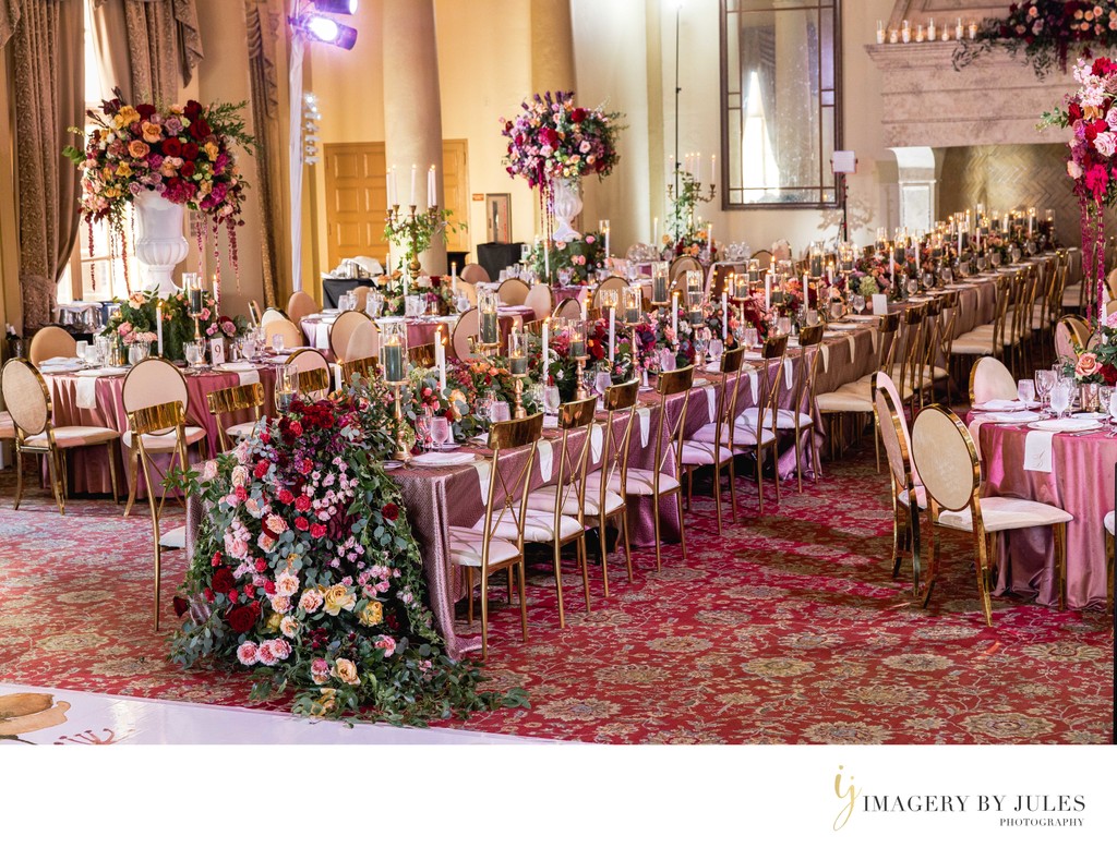 Biltmore Hotel Coral Gables Wedding Reception Decor