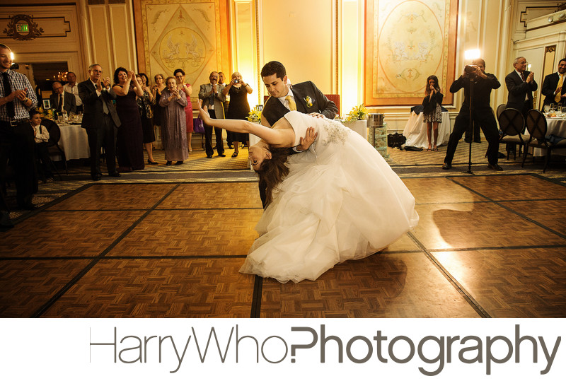 Wedding Dance at Kimpton Sir Francis Drake Hotel