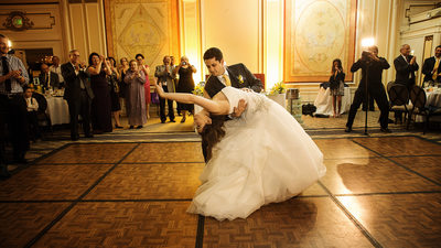 Wedding Dance at Kimpton Sir Francis Drake Hotel