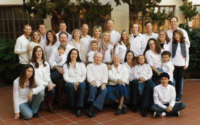 Large Family Photo Saratoga