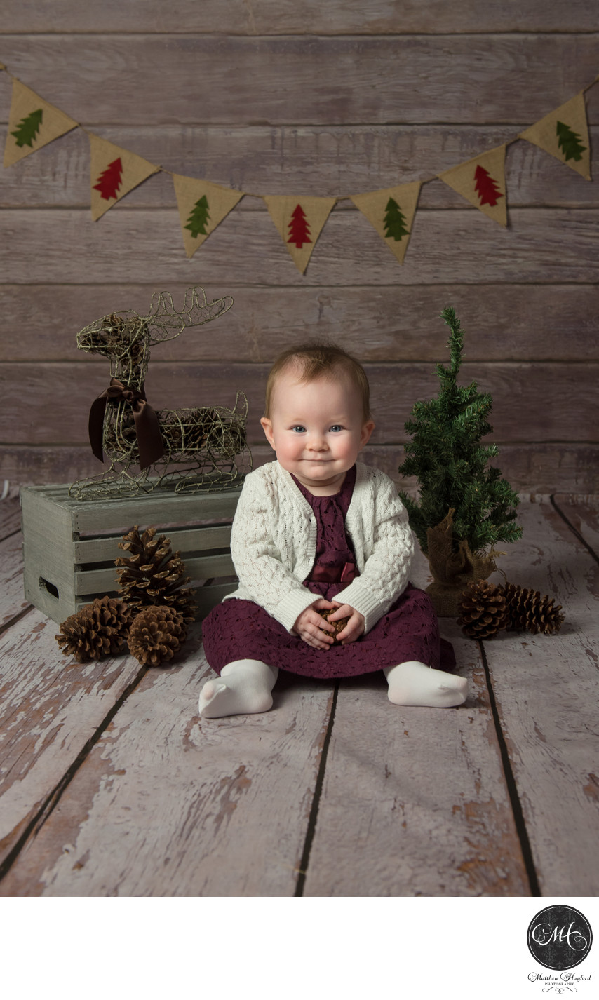 Baby Christmas Portrait Photographer 