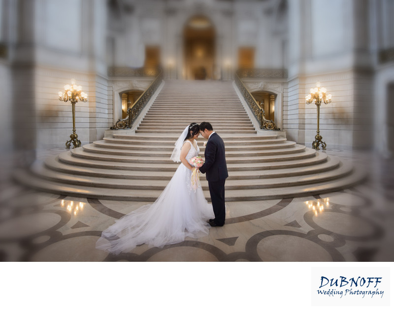 Soft Bordered Grand Staircase Image - SF City Hall