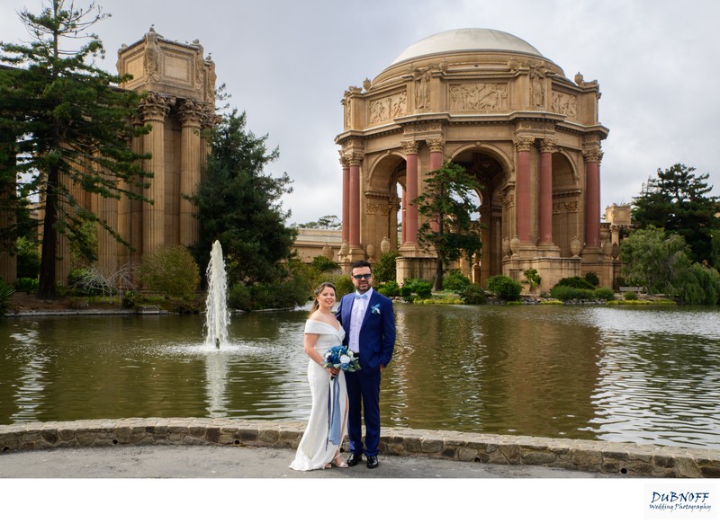 Wedding Photography at the Palace of Fine Arts in SF