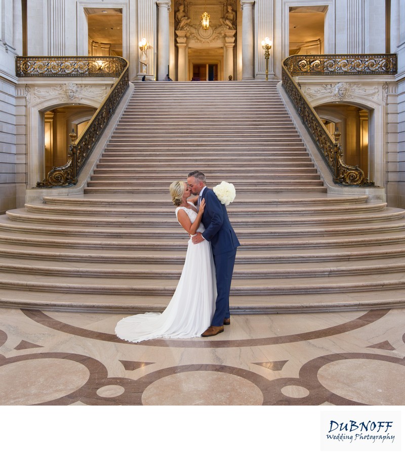 San Francisco City Hall Wedding plus North Beach Reception