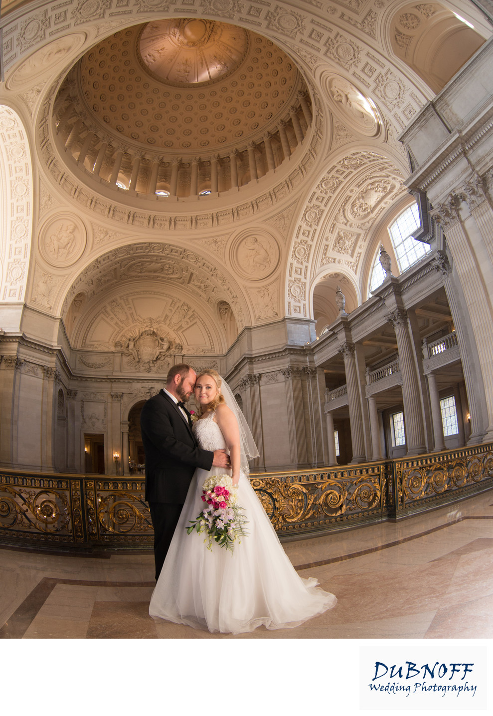 romantic city hall wedding in San Francisco - Wedding Photography