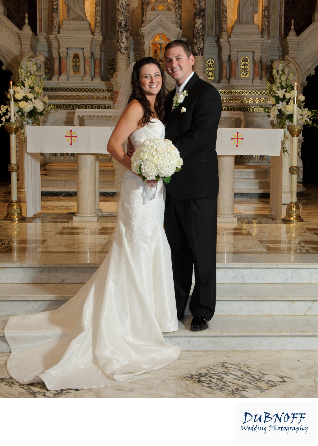 Saint Peter and Pauls Catholic Church Wedding Picture