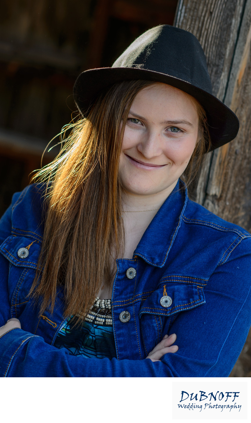 Senior Portrait  Photography in Walnut Creek, California - Cute Hat