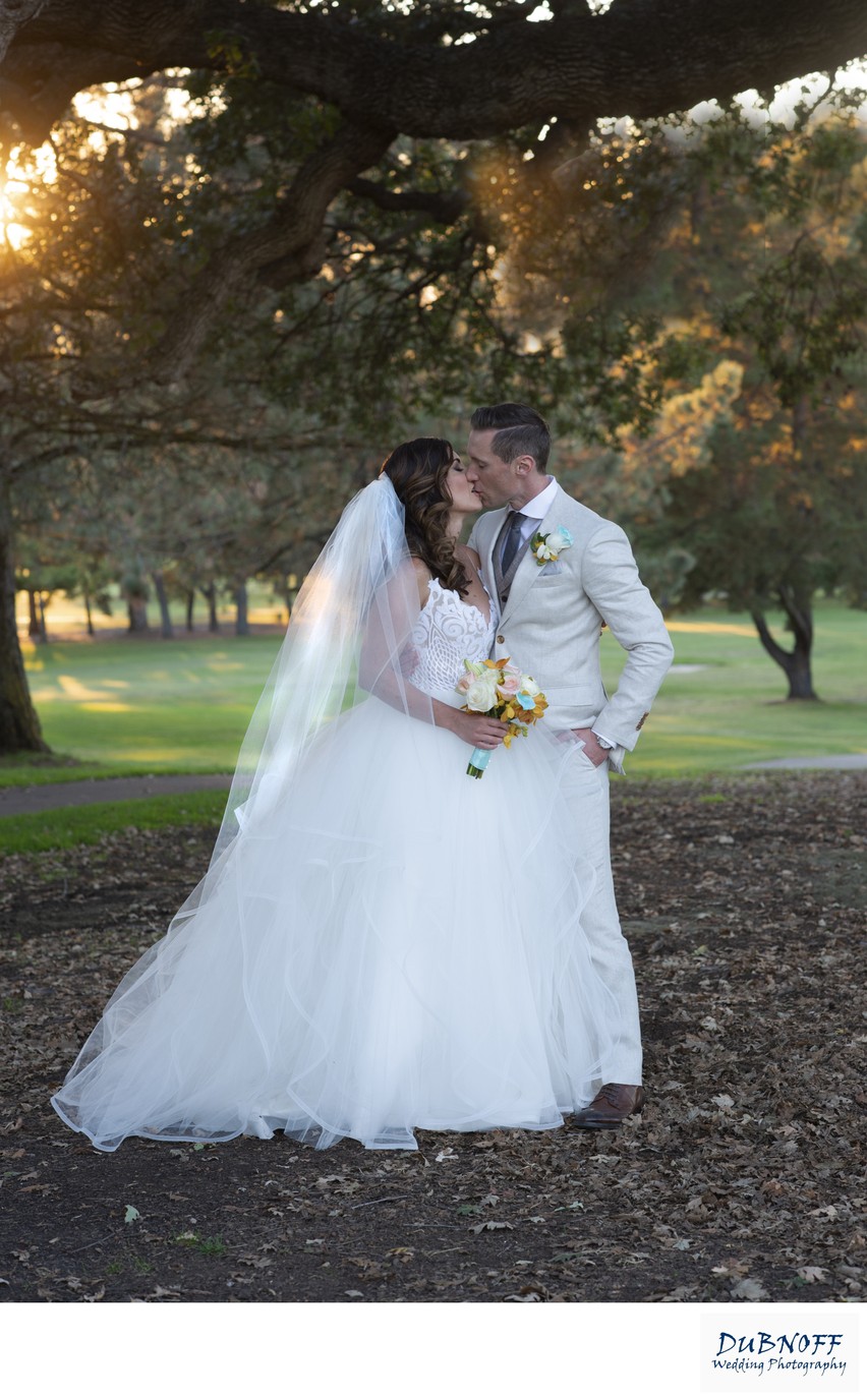 SF Bay Area Bride and Groom pose for Wedding Photography