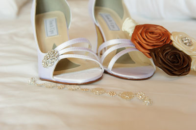 bridal shoes at this San Francisco Bay Area Wedding