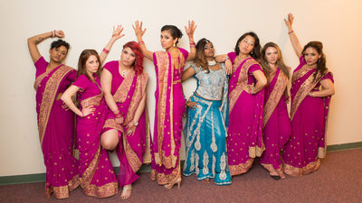 Bridesmaids Movie fun - San Francisco Indian Wedding Photography