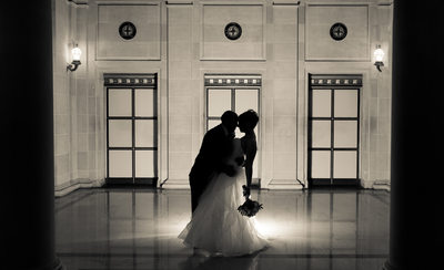 dramatic wedding photography image in San Francisco