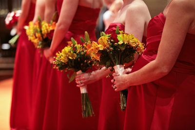Walnut Creek Wedding Photography in the SF Bay Area - Girls Bouquets